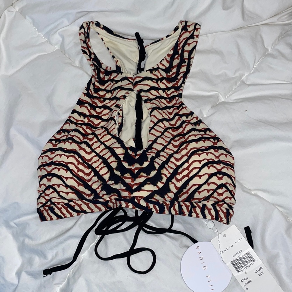 Radio Fiji Yantra high neck halter bikini top